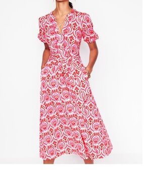 knee length dresses for ladies Boden Women's Gold Metallic Shift Dress
